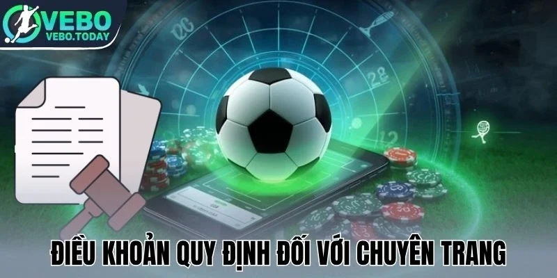 Điều khoản quy định đối với chuyên trang