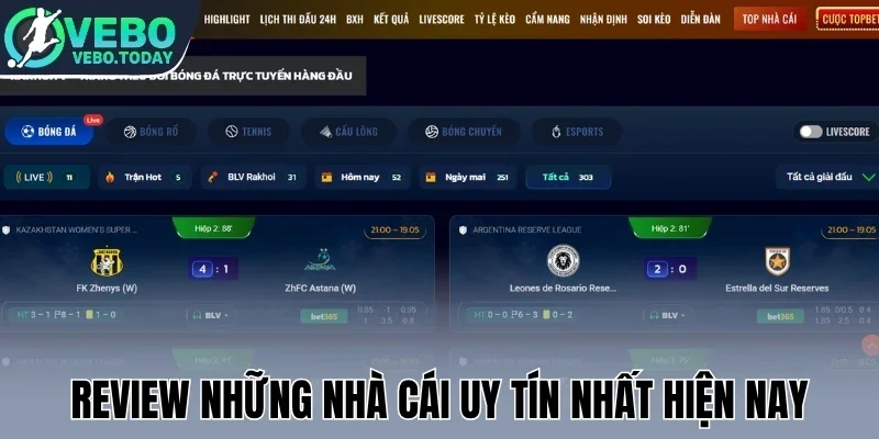 Review những nhà cái uy tín nhất hiện nay