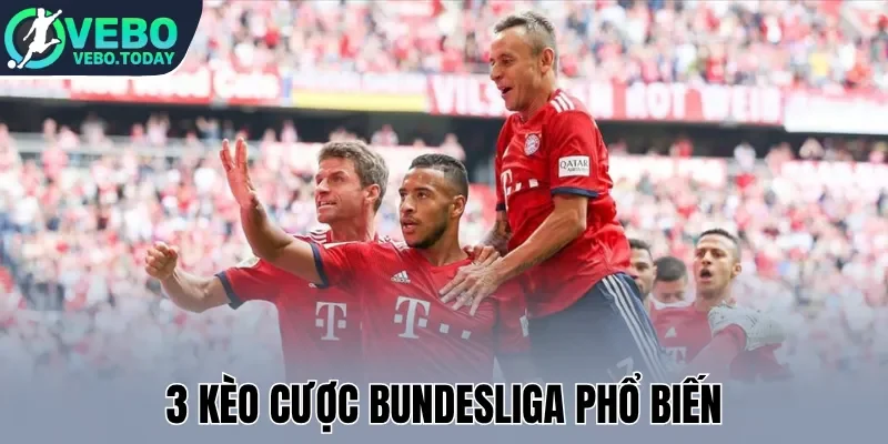 3 kèo cược Bundesliga phổ biến