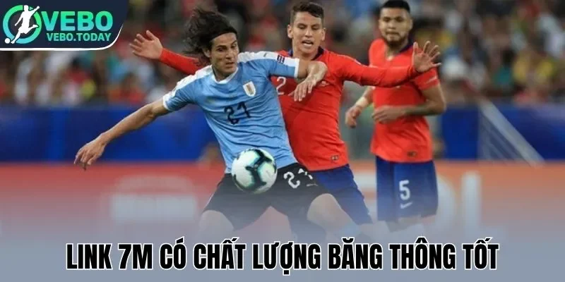 Link 7M có chất lượng băng thông tốt
