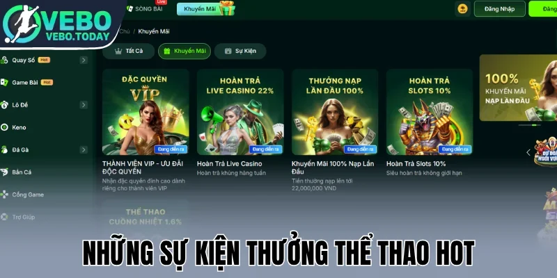 Fo88 - Xem Live Bóng Đá 24/7 Và Đặt Cược Cực Nhanh 2 Những sự kiện thưởng thể thao hot